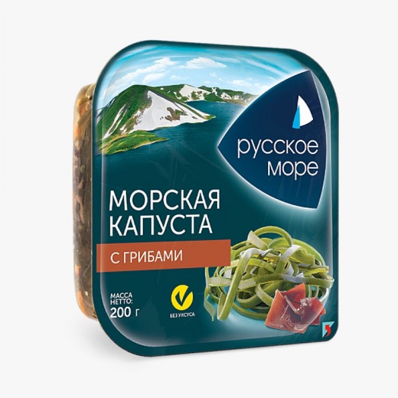 морская капуста с грибами